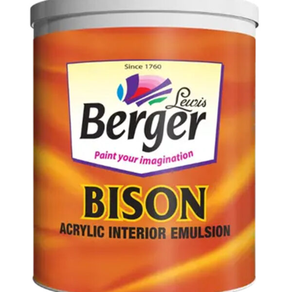 Berger Bison Emulsion Interior Emulsion Paint 1Ltr