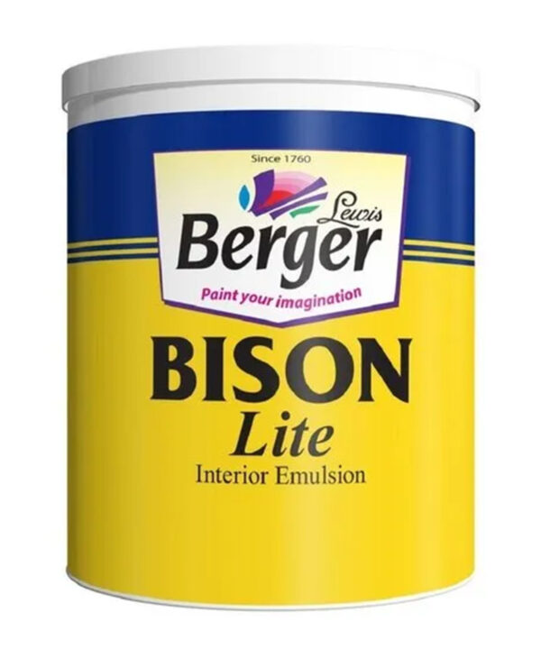 Berger Bison Lite Interior Emulsion Paint 1Ltr