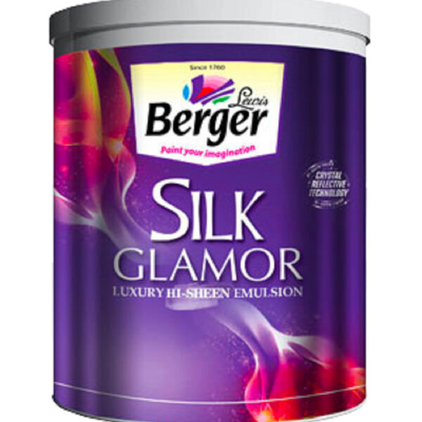 Berger Silk Glamor Luxury Hi Sheen Interior Emulsion Paint 1Ltr