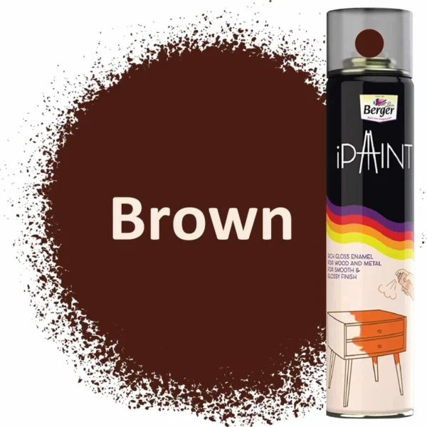 Berger Spray Paints, 400 ML (Brown)