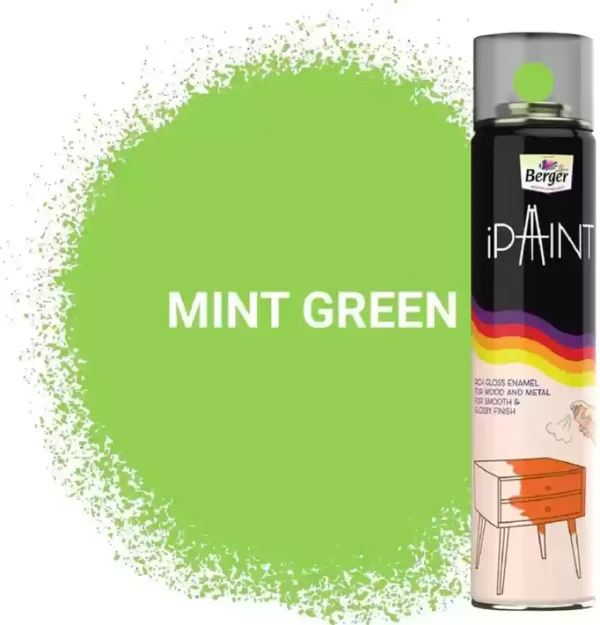 Berger Spray Paints, 400 ML (Mint Green)