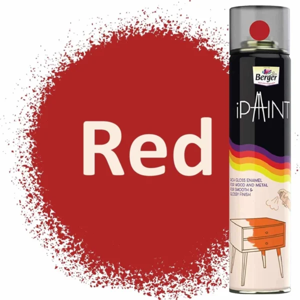 Berger Spray Paints, 400 ML (PO Red)