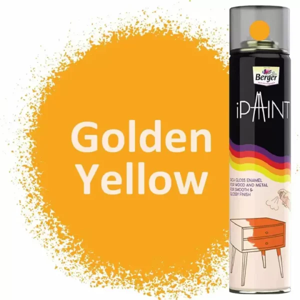 Berger Spray Paints, 400 ML (Golden Yellow)