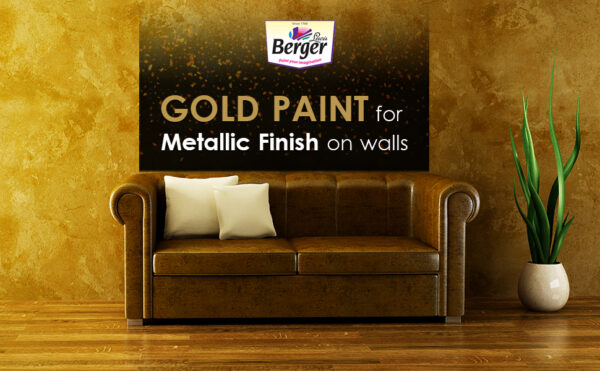 Berger Spray Paints, 400 ML (Gold)