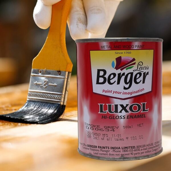 Berger Bison Emulsion Interior Emulsion Paint 1Ltr