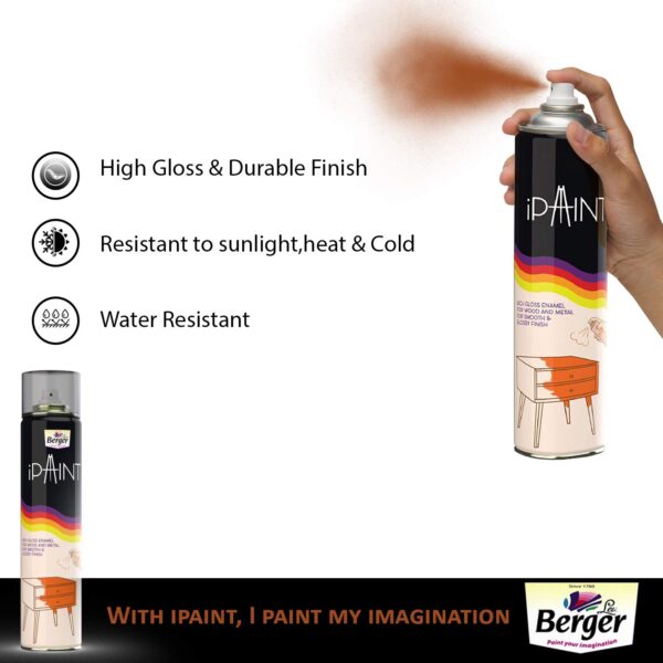 Berger Spray Paints, 400 ML (Brown)