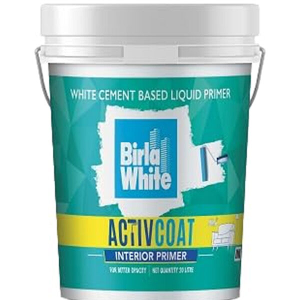 Birla White Activ Coat Exterior Primer - 10Ltr