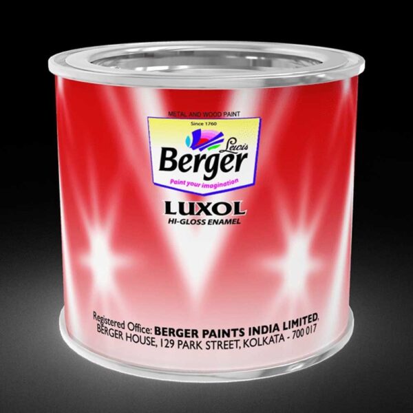 Berger Luxol Hi Gloss Small Pack - 100 ml (Black)