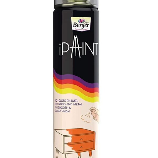 Berger Spray Paints, 400 ML (Pure White)