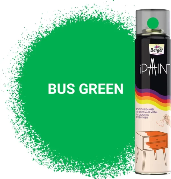 Berger Spray Paints, 400 ML (Bus Green)